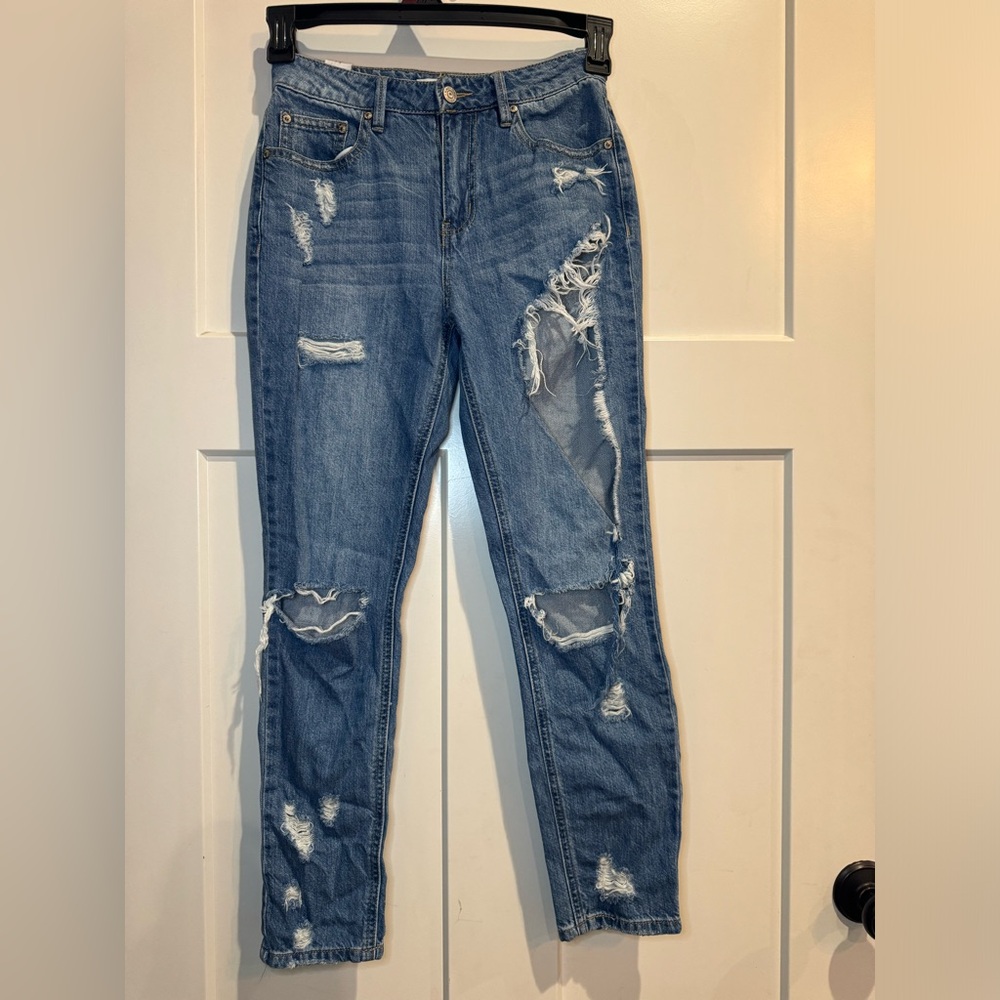 Almost Famous Distressed Jeans - Size 0